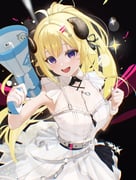 tsunomaki_watame tsunomaki_watame_(watame_night_fever!!) (hololive) drawn by edge_ill