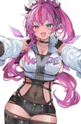 irys_(hololive) (hololive hololive_english) drawn by appleseed_(appleseed_art)