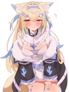 fuwawa_abyssgard fuwawa_abyssgard_(1st_costume) (hololive hololive_english) drawn by tepenchi