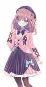 suzuhara_lulu suzuhara_lulu_(1st_costume) (nijisanji) drawn by yuan_(yyuan000)