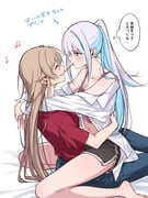 furen_e_lustario lize_helesta (nijisanji) drawn by kougi_hiroshi