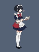 amemori_sayo (nijisanji) drawn by nkymyura