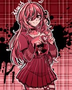 nanashi_mumei nanashi_mumei_(emo) (hololive hololive_english) drawn by nyapurrlitan